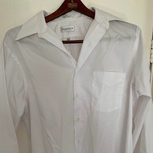 Van Heusen white button down shirt 15.5 (neck) / 34-35 (sleeve)